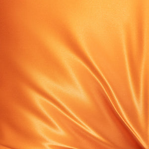 Blissy Coral Silk Pillowcase Detail – Queen