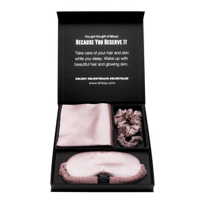 Blissy King Pink Blissy Dream Set Lifestyle – Mulberry Silk