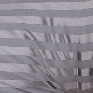 Blissy Queen Grey Striped Pillowcase Lifestyle – Mulberry Silk
