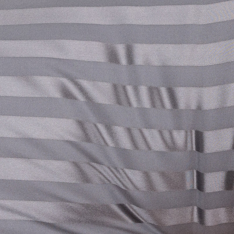 Blissy Queen Grey Striped Pillowcase Lifestyle – Mulberry Silk