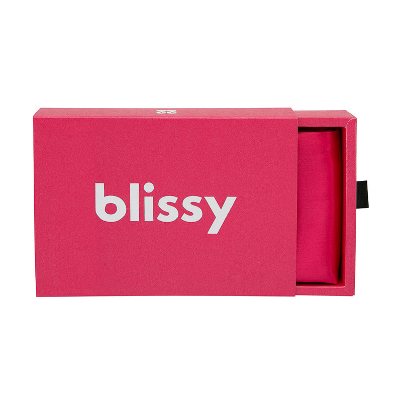 Blissy Mulberry Silk Pillowcase – Hibiscus Queen