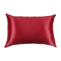 Blissy Queen (Product)Red Pillowcase Lifestyle – Mulberry Silk