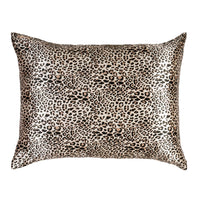 Blissy Mulberry Silk Pillowcase – Leopard Queen