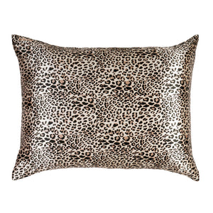 Blissy Mulberry Silk Pillowcase – Leopard Queen