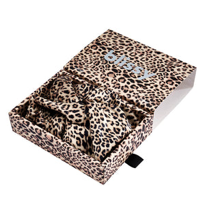 Blissy Leopard Silk Blissy Bonnet Detail –
