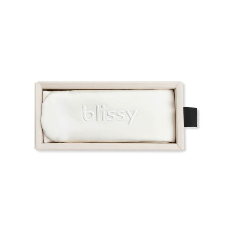 Blissy White Silk Blissy Beauty Band Detail –