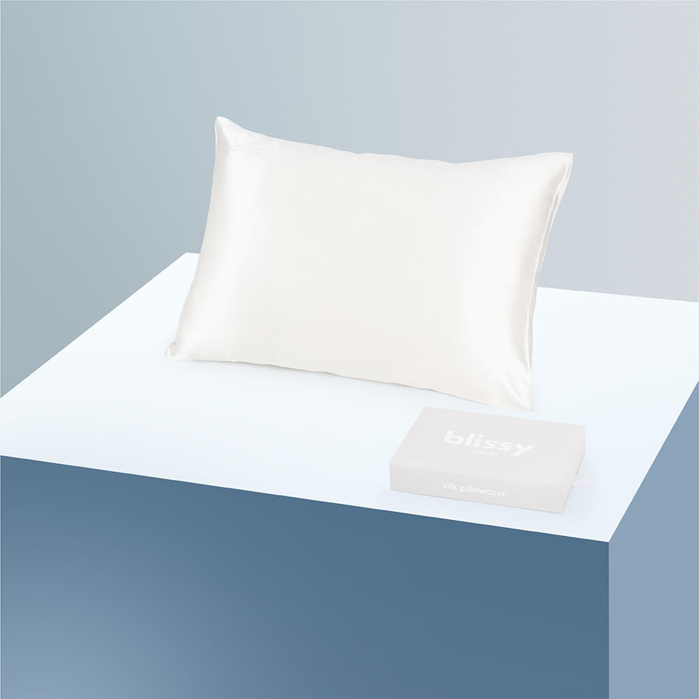 Blissy pink mulberry silk pillowcase