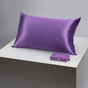 Blissy Queen Orchid Pillowcase – 22 Momme Mulberry Silk, 100% Silk