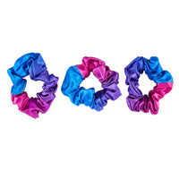 Blissy Purple Ombre Silk Blissy Scrunchies Detail –