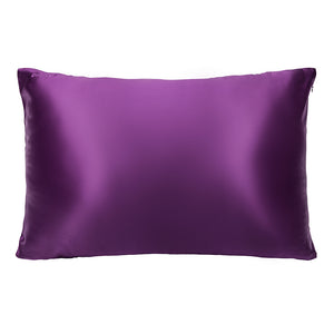 Queen Royal Purple Pillowcase – Blissy Premium Silk