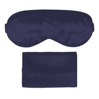 Blissy Mulberry Silk Sleep Mask – Blue