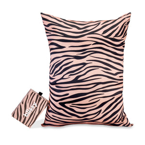 Blissy Tiger Silk Pillowcase Detail – Queen