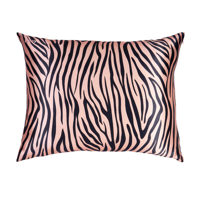 Blissy Tiger Silk Pillowcase Detail – Queen