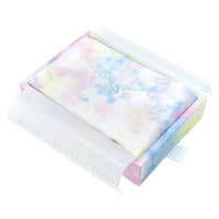 Yellow Tie-Dye Pillowcase Close-Up – Blissy 22 Momme Silk